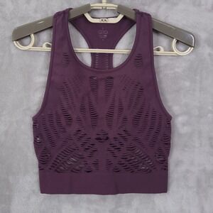 Alo Crop Top Slitted Limited Edition Women's Small  Athletic Tank Top